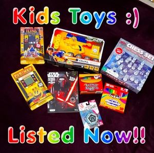 Kids Toys Listed Now!! :)